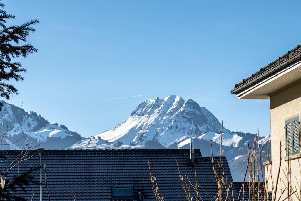 Appartement Spacieux Au Centre De La Gruyere Broc Luaran gambar